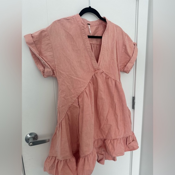 Free People AGNES DENIM DRESS- JULIET - Picture 4 of 13